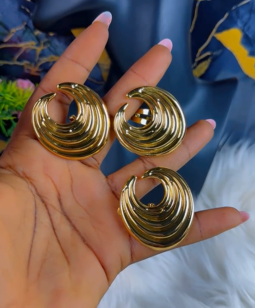 Bantu Earrings Elegant African Inspired Jewelry for Women