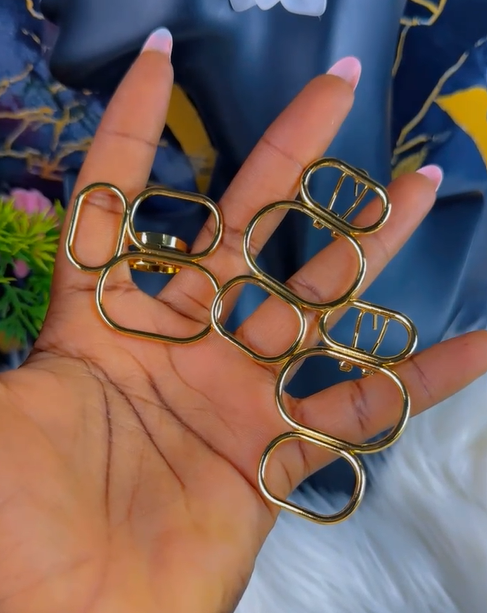 Golden Accent Earrings