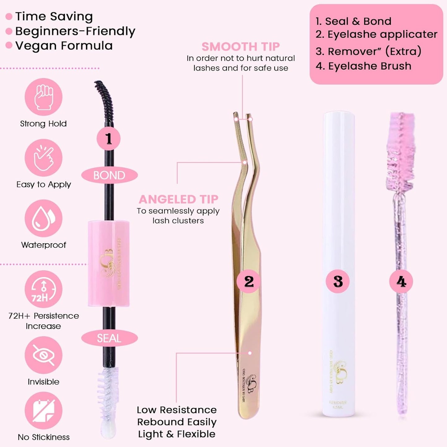 Diy Lash Extension Kit Volume Lash Clusters(multi-length)