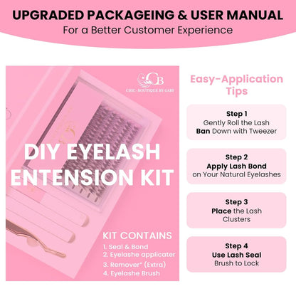 Diy Lash Extension Kit Volume Lash Clusters(multi-length)