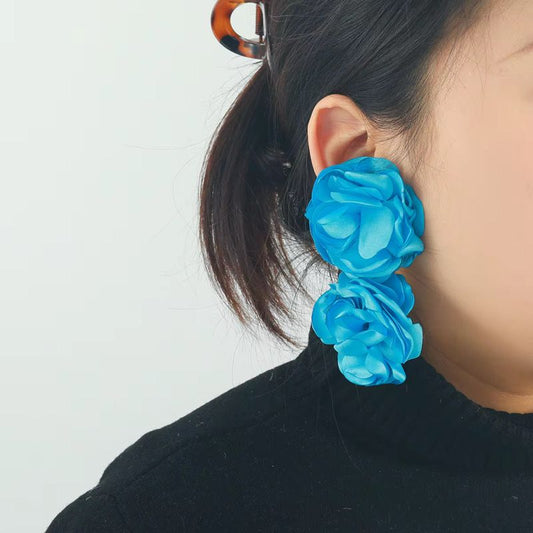 Bohemian Blue Earrings For Earrings